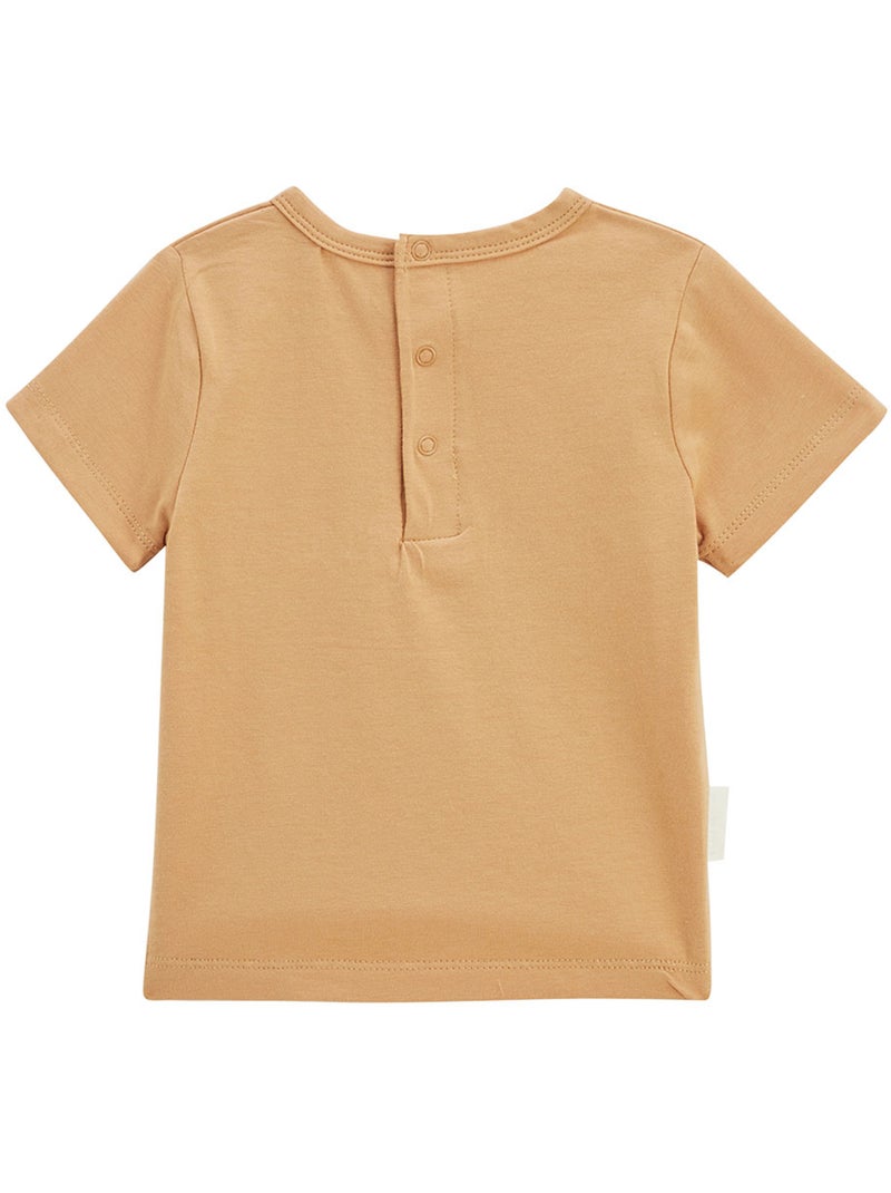 Pyjama short enfant 2 pièces Baroudeur Orange - Kiabi