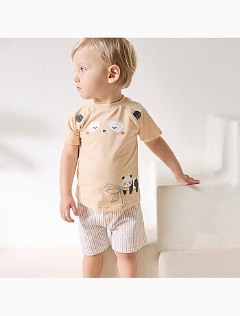 Pyjama short enfant 2 pièces Bento
