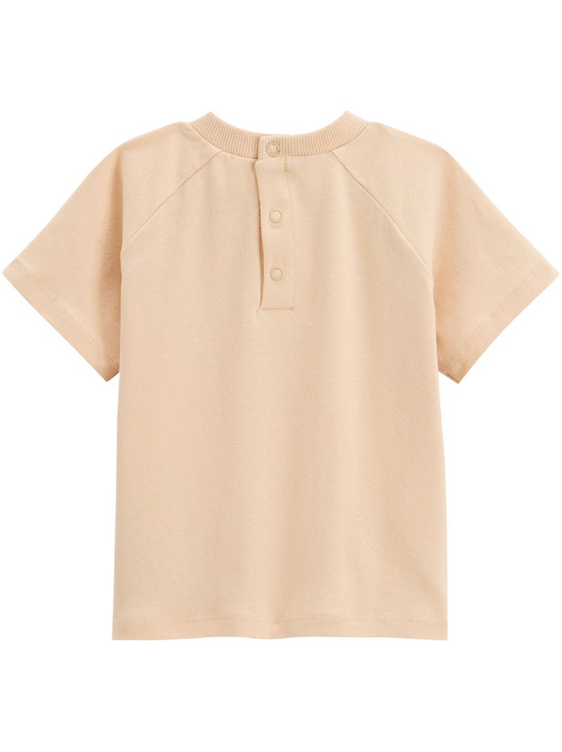 Pyjama short enfant 2 pièces Bento Sable - Kiabi