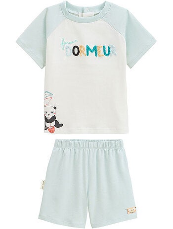 Pyjama short enfant 2 pièces Bento