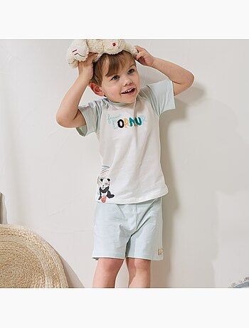 Pyjama short enfant 2 pièces Bento