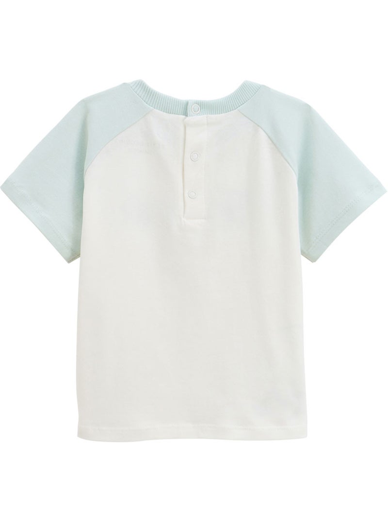 Pyjama short enfant 2 pièces Bento Vert - Kiabi