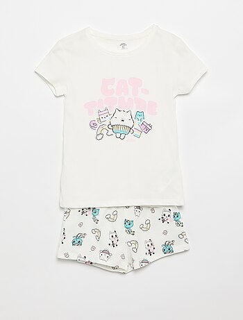 Pyjama short 'Gabby et la maison magique' - 2 pièces