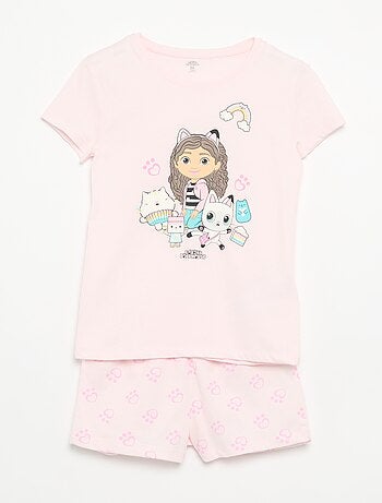 Pyjama short 'Gabby et la maison magique' - 2 pièces