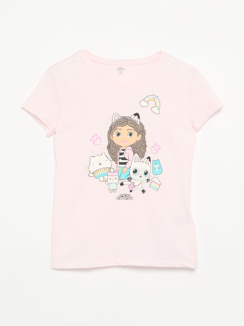 Pyjama short 'Gabby et la maison magique' - 2 pièces Rose - Kiabi