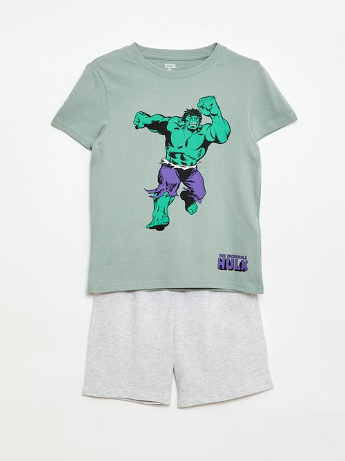 Pyjama short 'Hulk' 'Marvel' - Kiabi