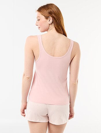 Pyjama short imprimé - 2 pièces