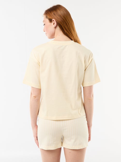 Pyjama short imprimé 'Simba' - 2 pièces - Kiabi