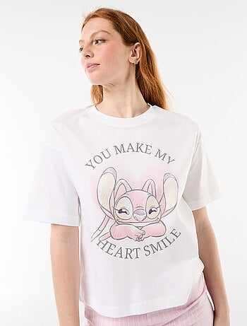 Pyjama short imprimé 'Vice Versa' - 2 pièces