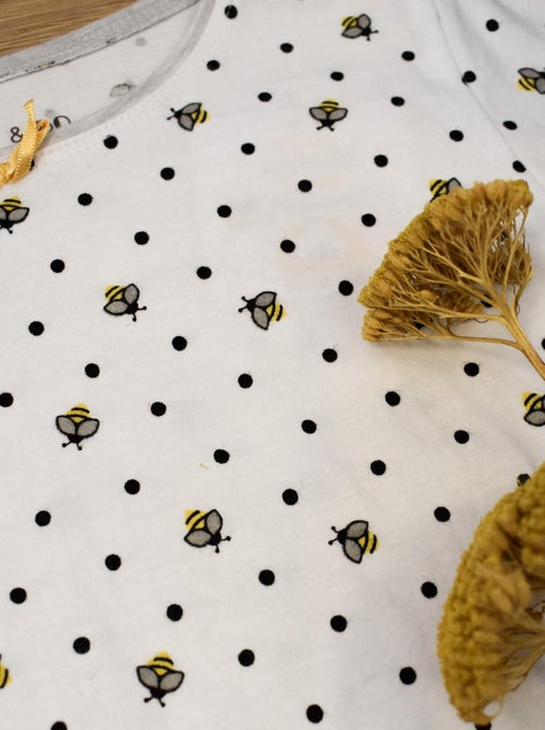 Pyjama Short Jersey 'demain''doo&bo' - Kiabi