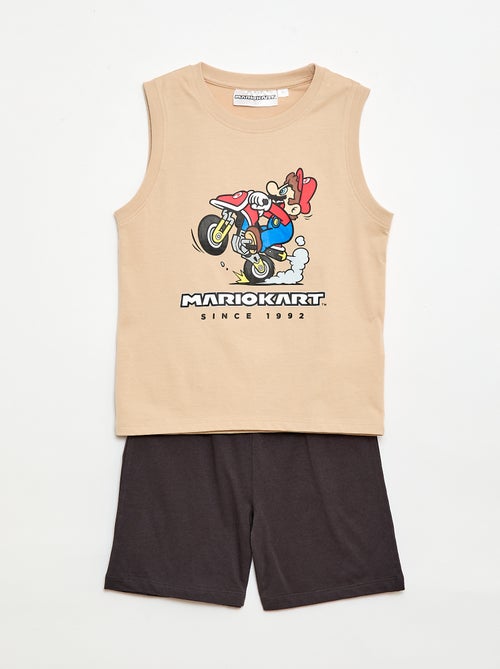 Pyjama short 'Mario Kart' short + t-shirt - 2 pièces - Kiabi