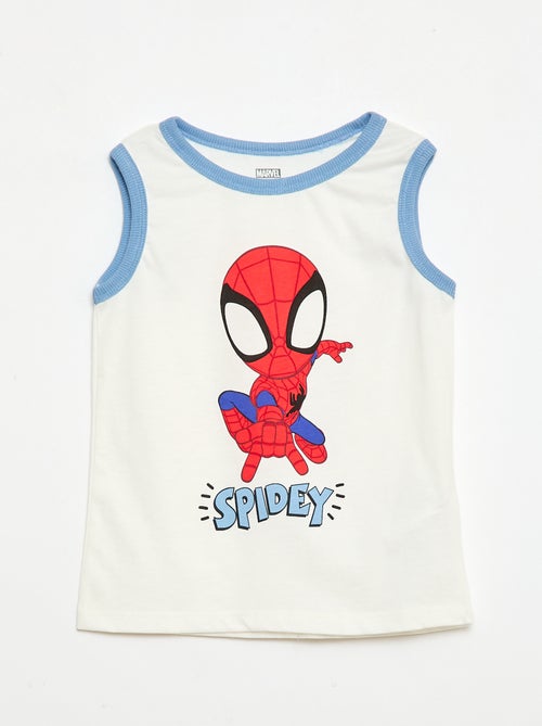 Pyjama short 'Marvel' 'Spider-Man' - 2 pièces - Kiabi