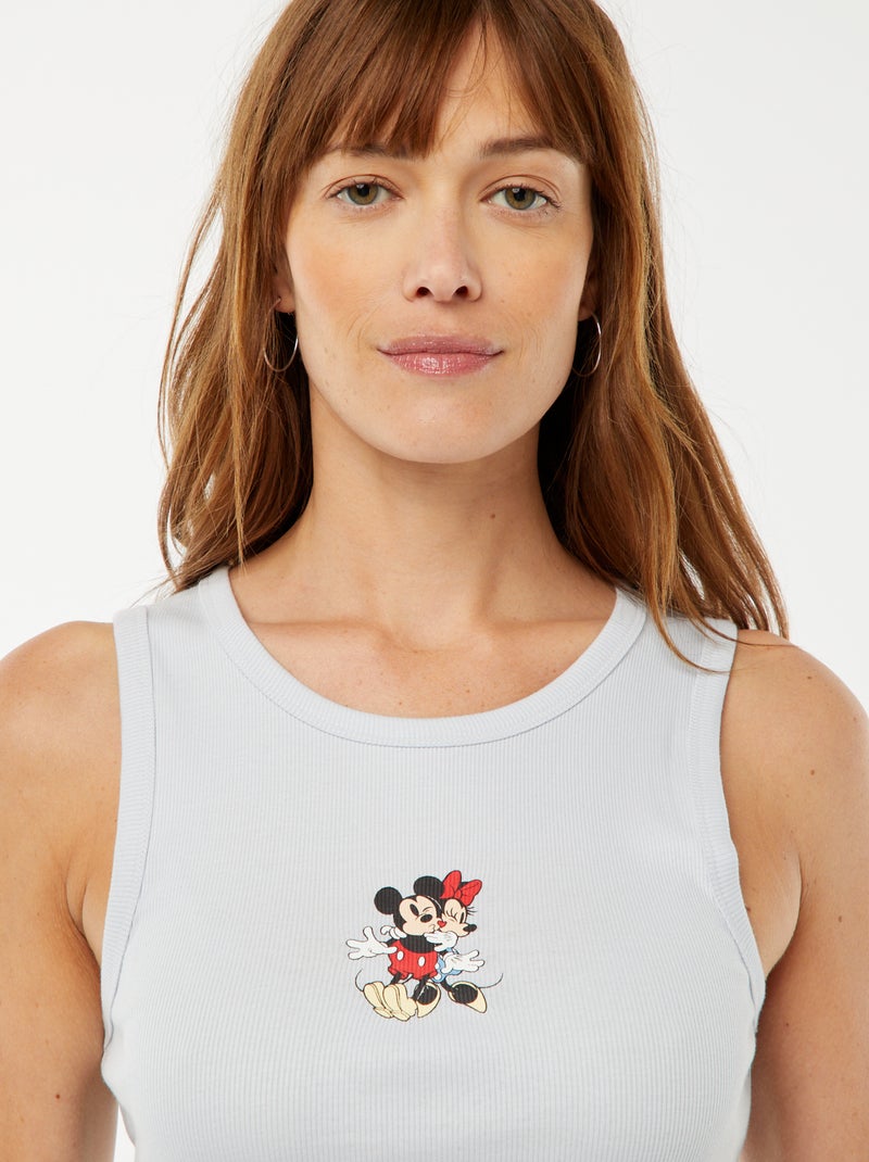 Pyjama short 'Minnie' - 2 pièces Bleu - Kiabi