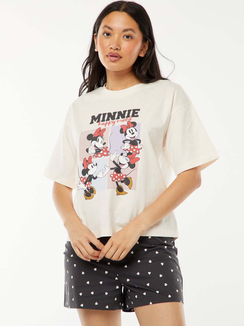 Pyjama short 'Minnie' - 2 pièces Rose - Kiabi