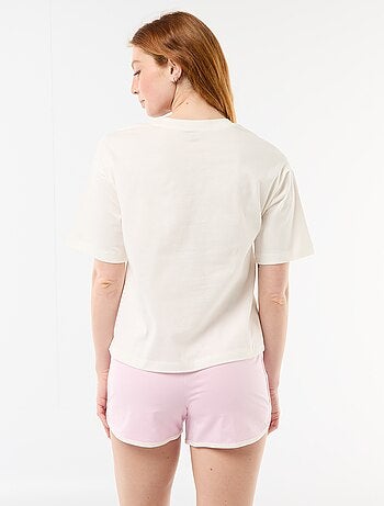 Pyjama short 'Stitch' - 2 pièces