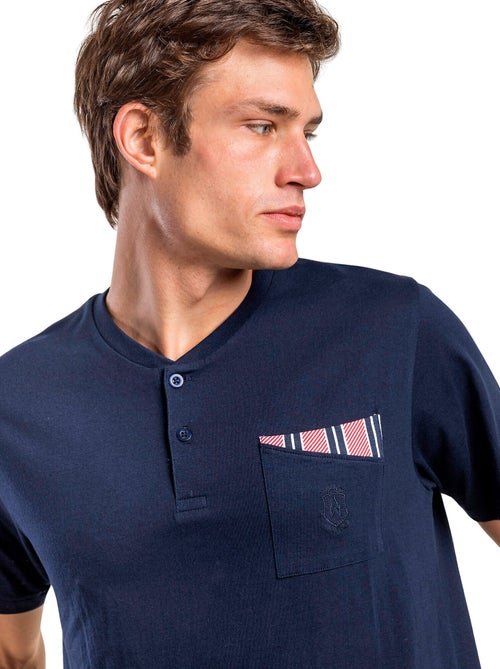 Pyjama short polo Motion - Kiabi Pyjama short polo Motion - Kiabi