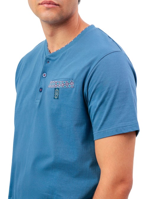 Pyjama short polo Sterling - Kiabi Pyjama short polo Sterling - Kiabi