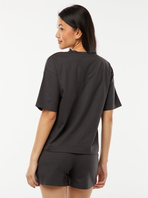 Pyjama short 'Stitch' - 2 pièces - Kiabi