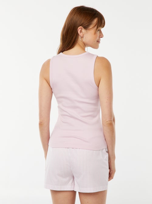 Pyjama short 'Stitch' - 2 pièces - Kiabi