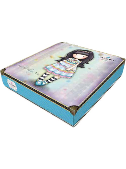 Pyjama short t-shirt And All Things Nice Santoro bleu - Kiabi