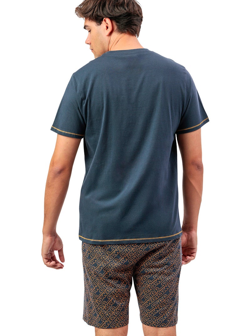 Pyjama short t-shirt darth vader star wars Bleu - Kiabi