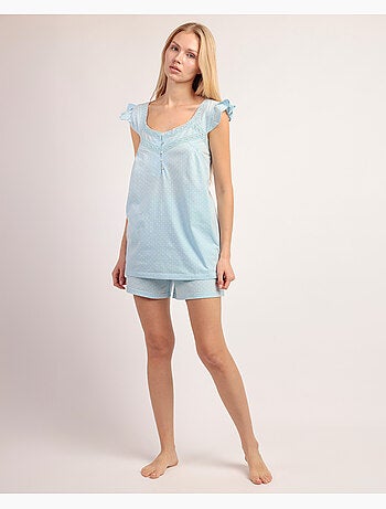 Pyjama short t-shirt Dream Dots
