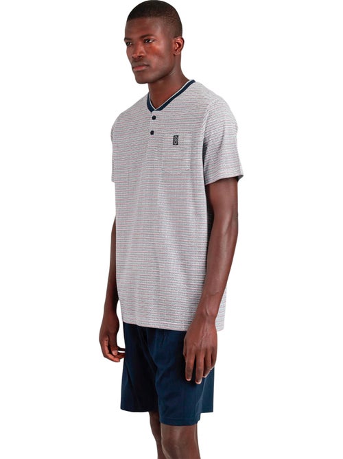 Pyjama short t-shirt Espiga - Kiabi Pyjama short t-shirt Espiga - Kiabi