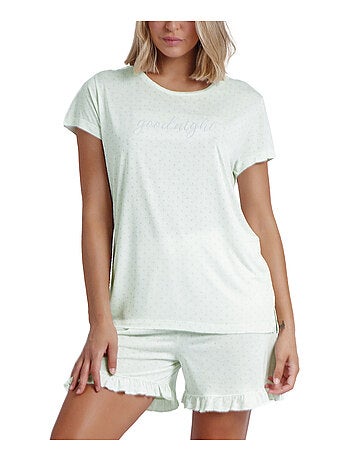 Pyjama short t-shirt Good Night