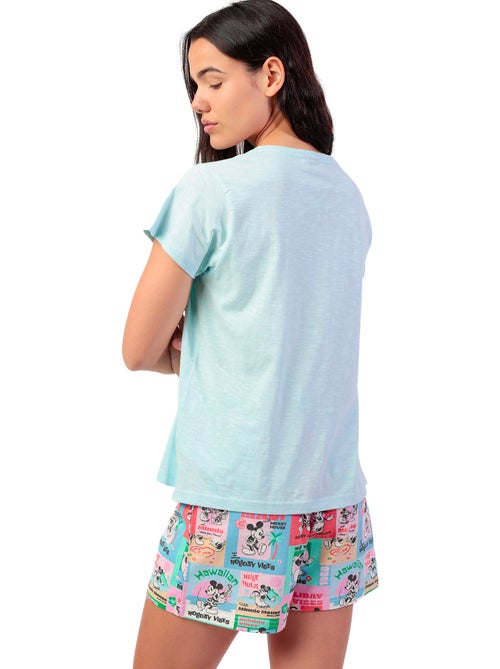 Pyjama short t-shirt Holiday Vibes Disney - Kiabi