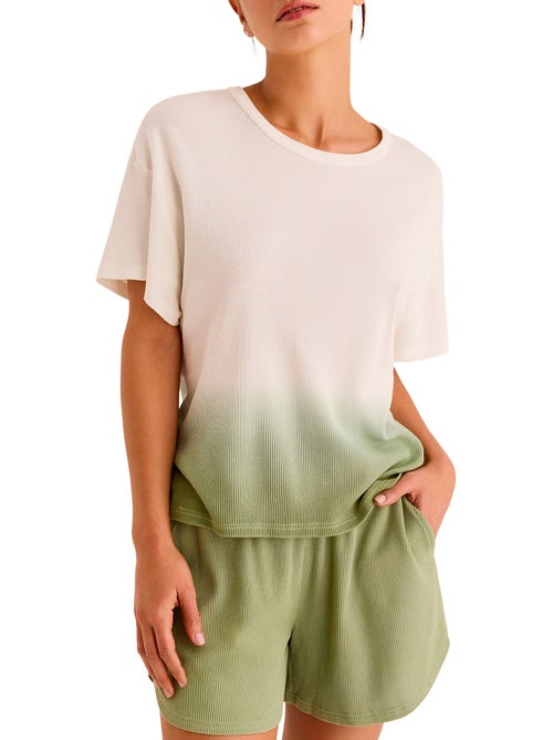 Pyjama short t-shirt HOMEWEAR P118 - Kiabi Pyjama short t-shirt HOMEWEAR P118 - Kiabi