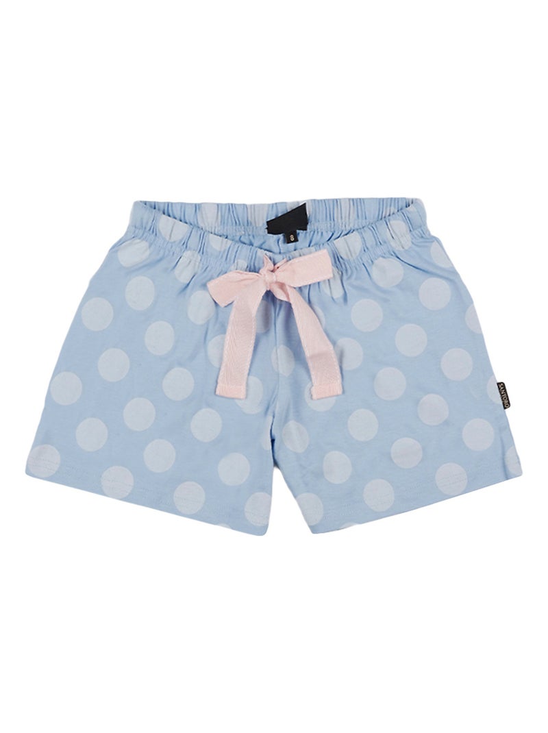 Pyjama short t-shirt I Wish Santoro bleu Bleu - Kiabi