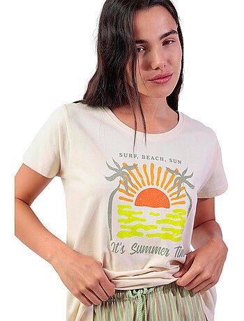 Pyjama short t-shirt Its Summer Time