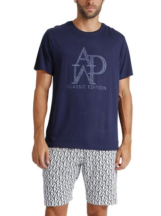 Pyjama short t-shirt Logo Soft