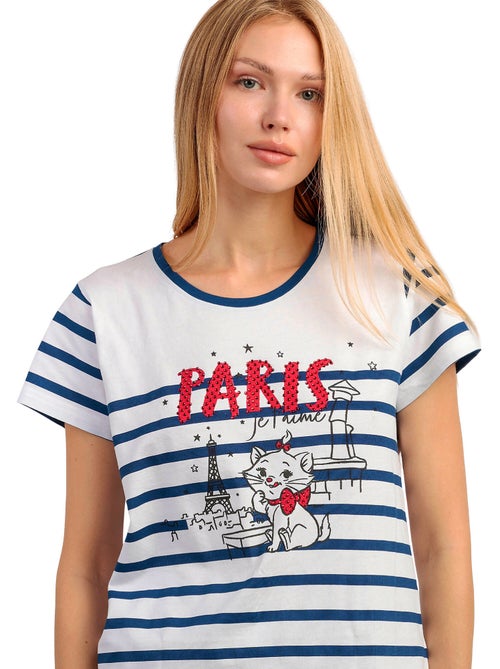 Pyjama short t-shirt Marie Paris Disney - Kiabi