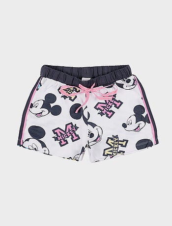 Pyjama short t-shirt Mickey 28 Disney blanc