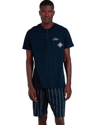 Pyjama short t-shirt Navy Collection