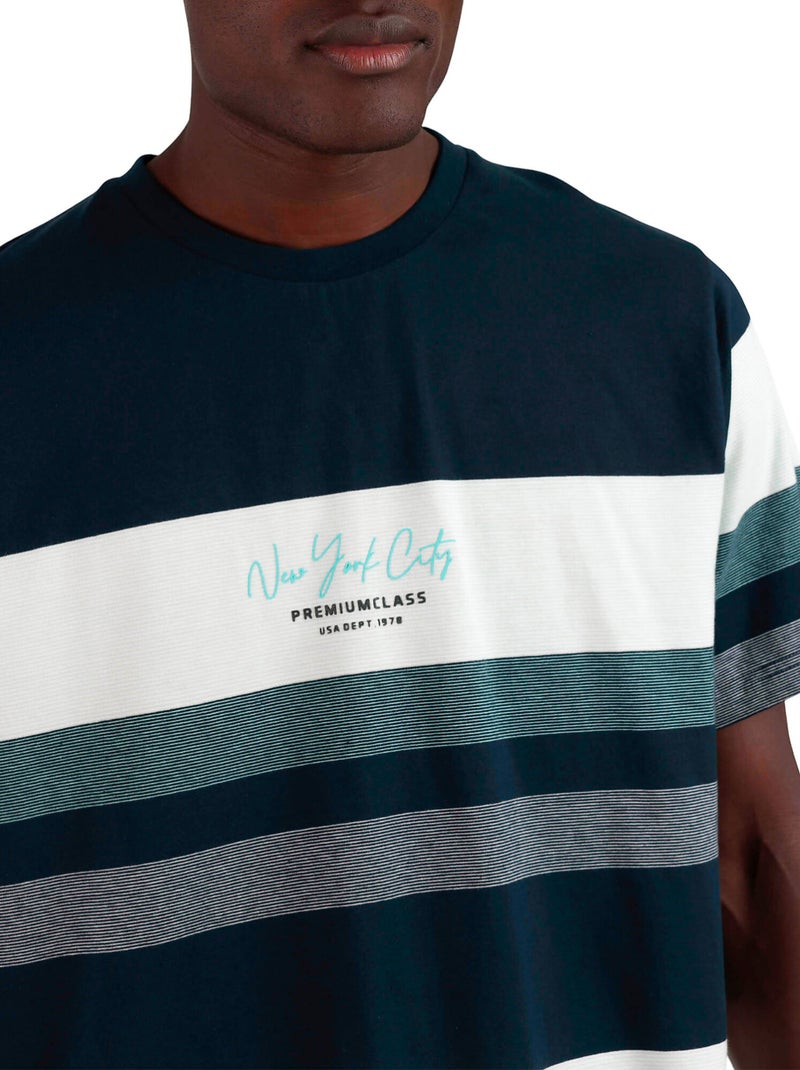 Pyjama short t-shirt New York City Bleu - Kiabi