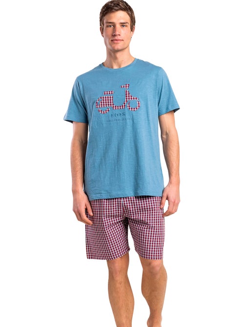 Pyjama short t-shirt Nomad Lois - Kiabi Pyjama short t-shirt Nomad Lois - Kiabi