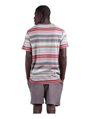 Pyjama short t-shirt Rayas Cubes Antonio Miro