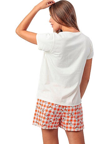 Pyjama short t-shirt Reading Era Disney