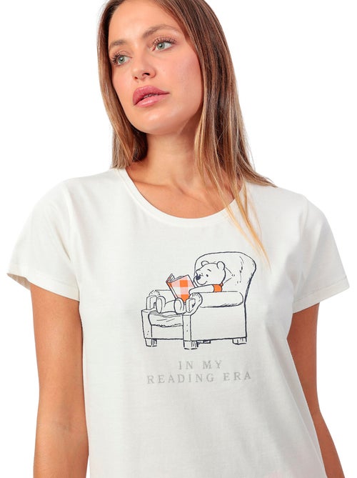Pyjama short t-shirt Reading Era Disney - Kiabi