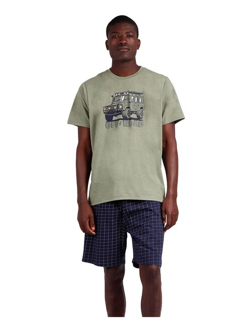 Pyjama short t-shirt Road - Kiabi