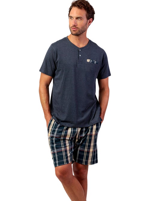 Pyjama short t-shirt Run Faster - Kiabi Pyjama short t-shirt Run Faster - Kiabi