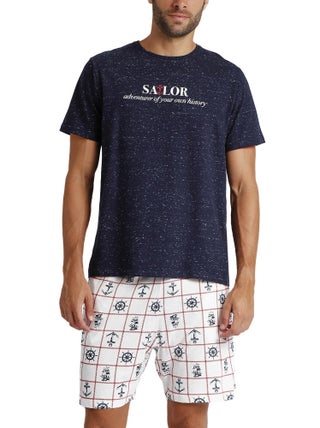 Pyjama short t-shirt Sailor