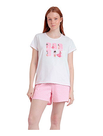 Pyjama short t-shirt She Just Shines Barbie