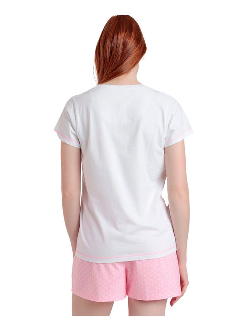 Pyjama short t-shirt She Just Shines Barbie - Kiabi