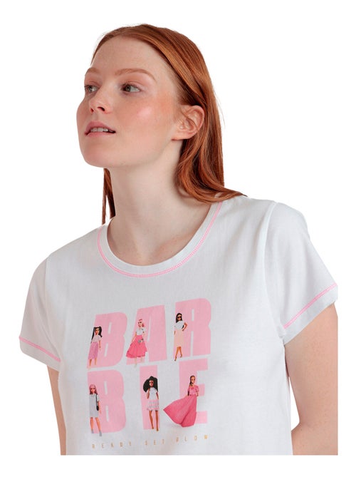 Pyjama short t-shirt She Just Shines Barbie - Kiabi