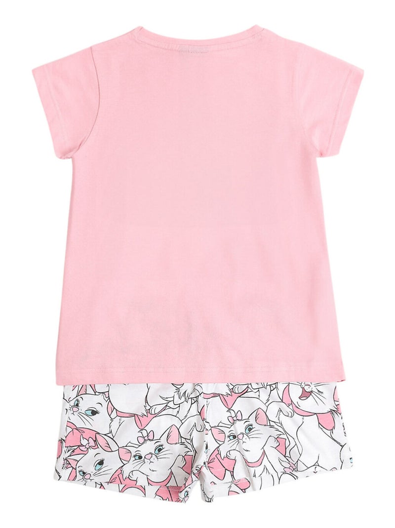 Pyjama short t-shirt Sleepy Marie Disney Rose - Kiabi