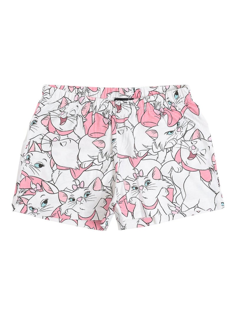 Pyjama short t-shirt Sleepy Marie Disney Rose - Kiabi