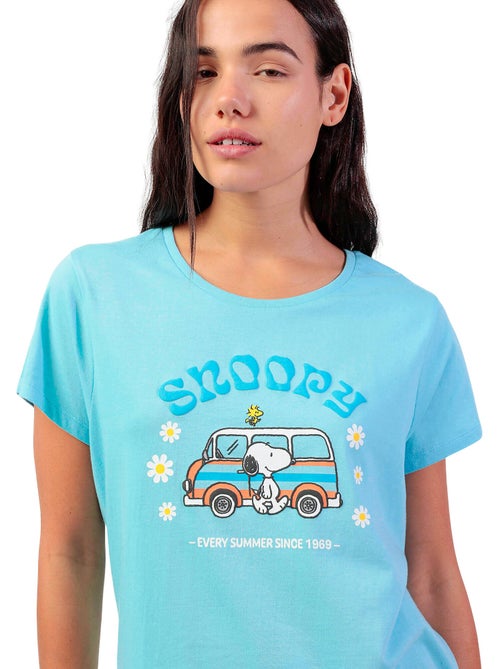 Pyjama short t-shirt Snoopy Van Peanuts - Kiabi